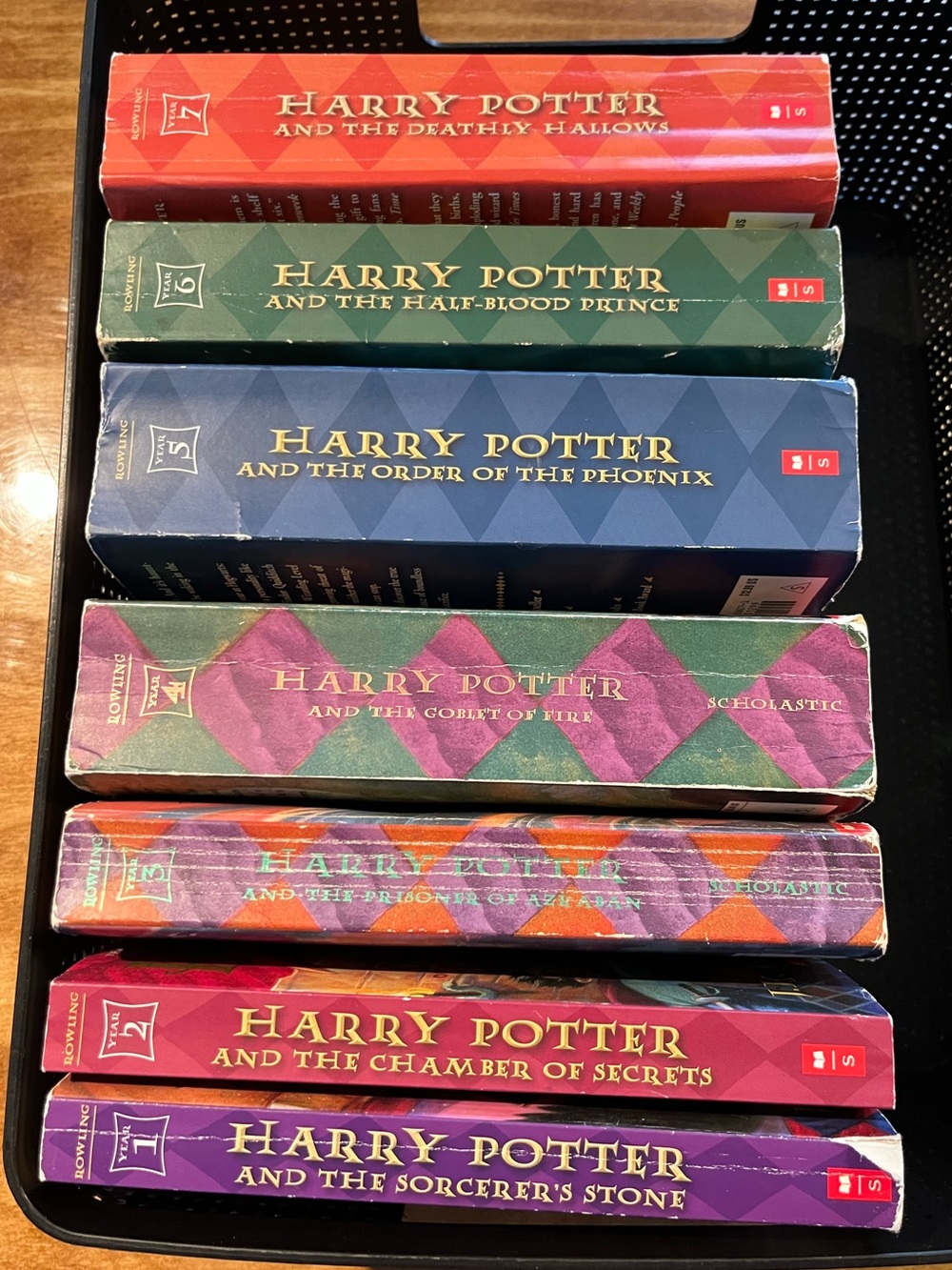 Harry Potter Paperback Set by J.K. Rowling